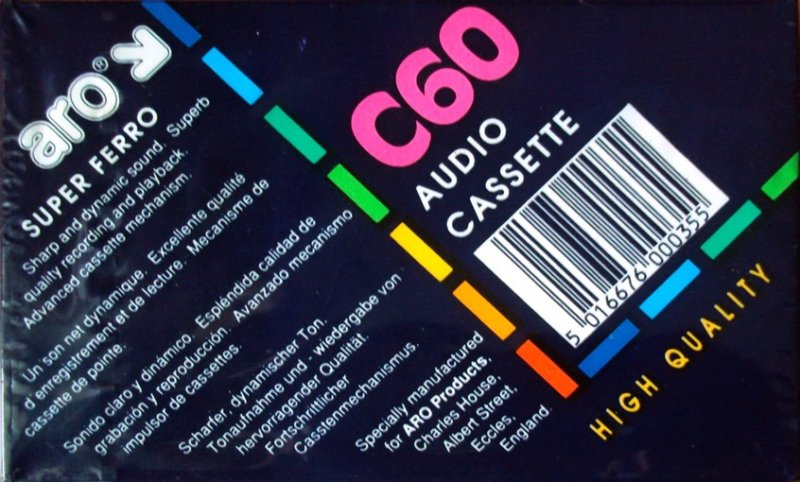 Compact Cassette ARO 60 Type I Normal 1992 Europe
