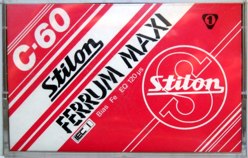 Compact Cassette Stilon Ferrum Maxi 60 Type I Normal Poland