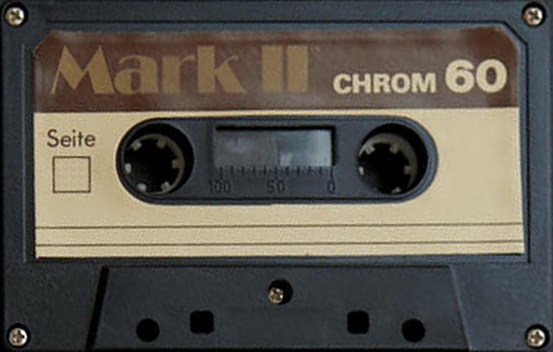 Compact Cassette Mark II 60 Type II Chrome 1982 Germany
