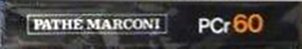 Compact Cassette Pathé Marconi PCr 60 Type II Chrome France