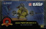 Compact Cassette BASF High Performance II 90 "Looney Tunes" Type II Chrome 1997 Europe