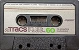 Compact Cassette Tracs Plus 60 Type I Normal 1972 USA