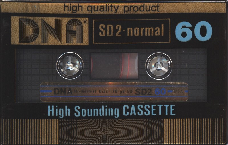 Compact Cassette DNA 60 Type I Normal USA