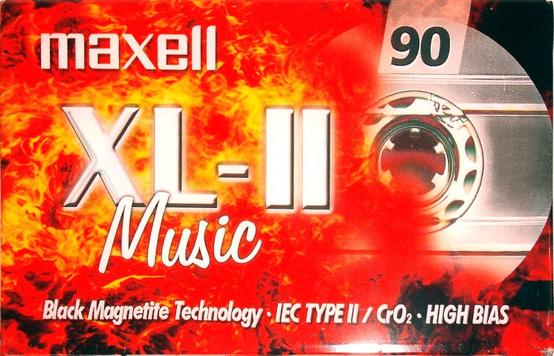 Compact Cassette Maxell XLII 90 Type II Chrome 2002 Europe