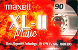 Compact Cassette Maxell XLII 90 Type II Chrome 2002 Europe