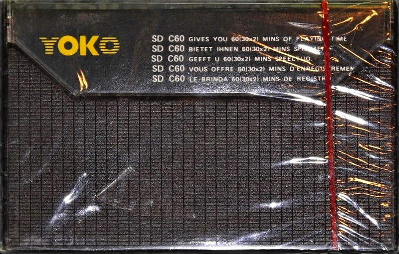 Compact Cassette Yoko 60 Type I Normal 1979 Worldwide