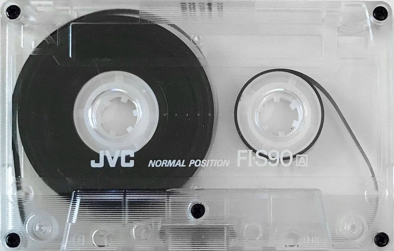 Compact Cassette JVC FI-S 60 "F1-S60A" Type I Normal 1990 North America