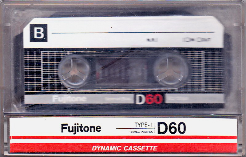 Compact Cassette Fujitone 60 Type I Normal USA