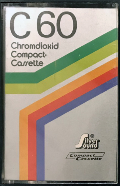 Compact Cassette Silver Sound 60 "Red" Type II Chrome 1978 Europe