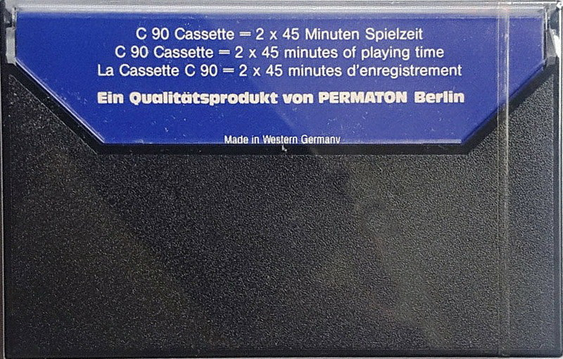 Compact Cassette Permaton 90 Type III Ferro Chrome 1978 Germany
