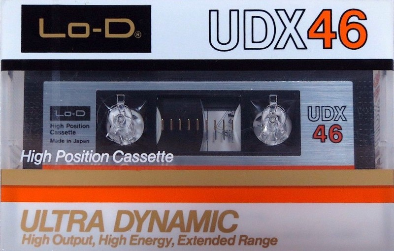 Compact Cassette Lo-D UDX 46 Type II Chrome 1984 Japan