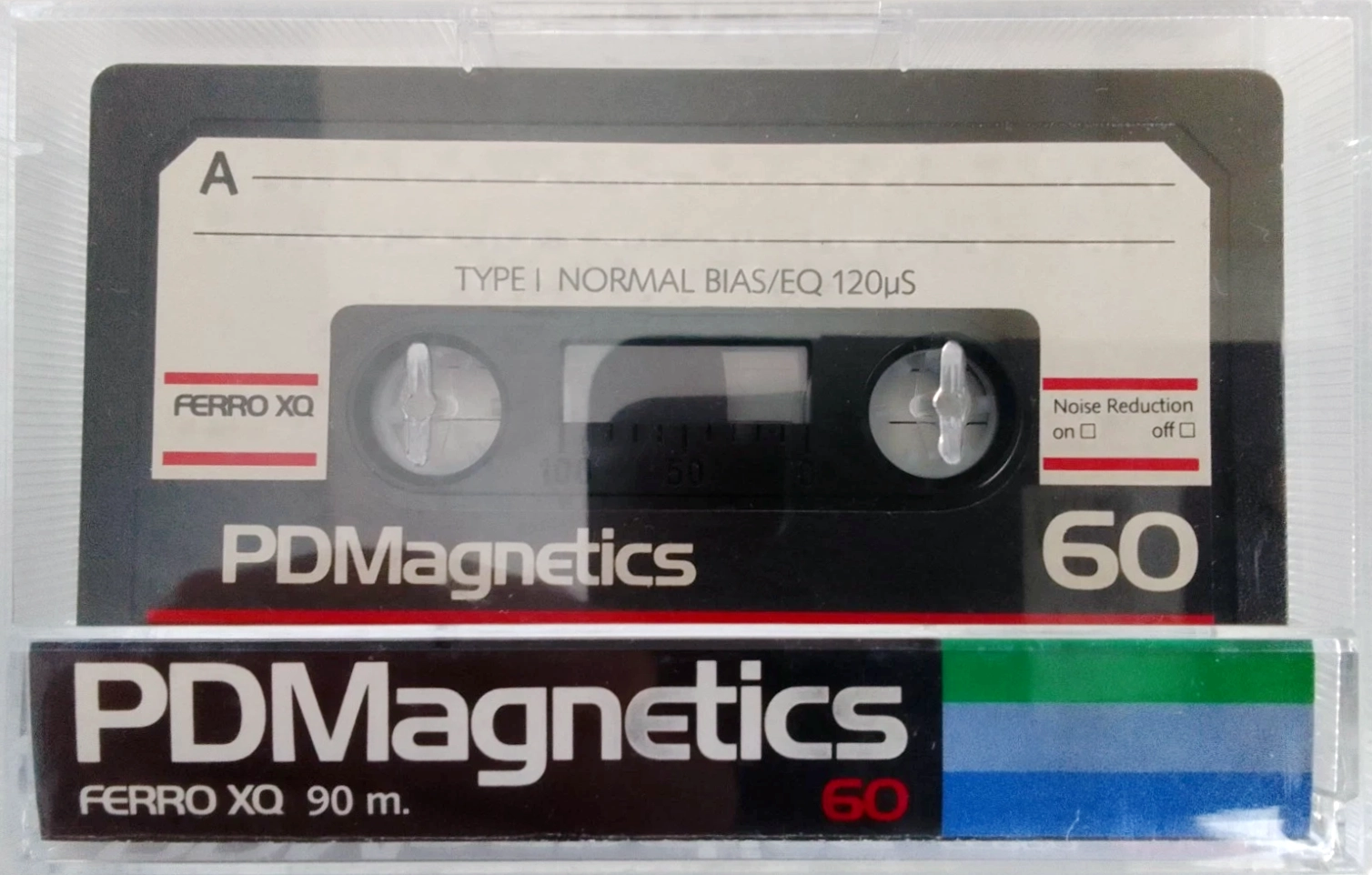 Compact Cassette PDM / PDMagnetics Ferro XQ 60 Type I Normal 1982 Europe