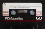 Compact Cassette PDM / PDMagnetics Ferro XQ 60 Type I Normal 1982 Europe