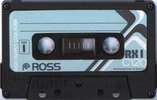 Compact Cassette Ross RX 1 90 Type I Normal Europe