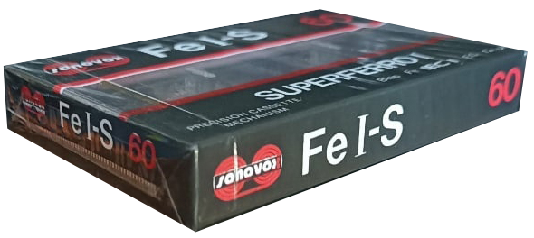 Compact Cassette Sonovox Fe I-S 60 "Superferro I" Type I Normal 1983 Portugal