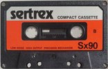 Compact Cassette sertrex SX 90 Type I Normal Hungary