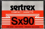 Compact Cassette sertrex SX 90 Type I Normal Hungary