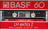 Compact Cassette BASF LH Extra I 60 "Small Window" Type I Normal 1985 North America