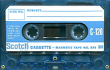 Compact Cassette Scotch 273 120 "Dynarange" Type I Normal 1970 USA