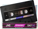 Compact Cassette JVC Dynarec DA7 90 Type II Chrome 1983 Worldwide