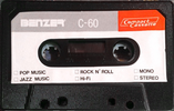 Compact Cassette Benzer 60 "HQ" Type I Normal Hong Kong