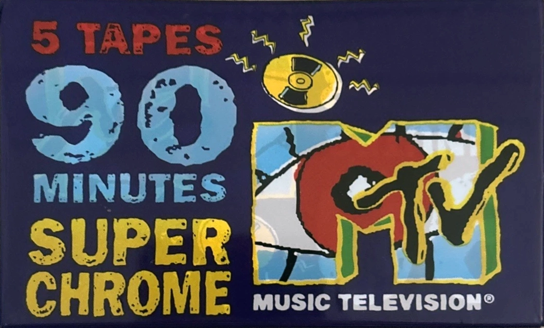 5 pack MTV 90 Type II Chrome 1997 Europe