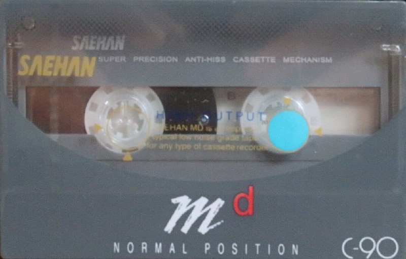 Compact Cassette Saehan MD 90 Type I Normal South Korea