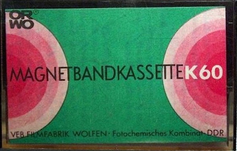 Compact Cassette ORWO 60 Type I Normal 1974 East Germany
