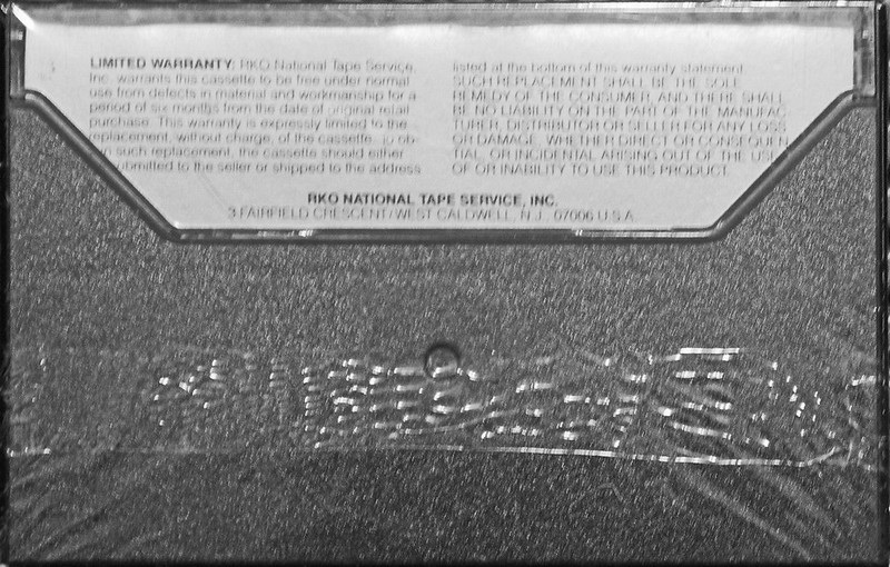 Compact Cassette RKO Broadcast I 60 Type I Normal 1980 USA