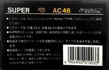 Compact Cassette Super AC 46 Type I Normal Japan