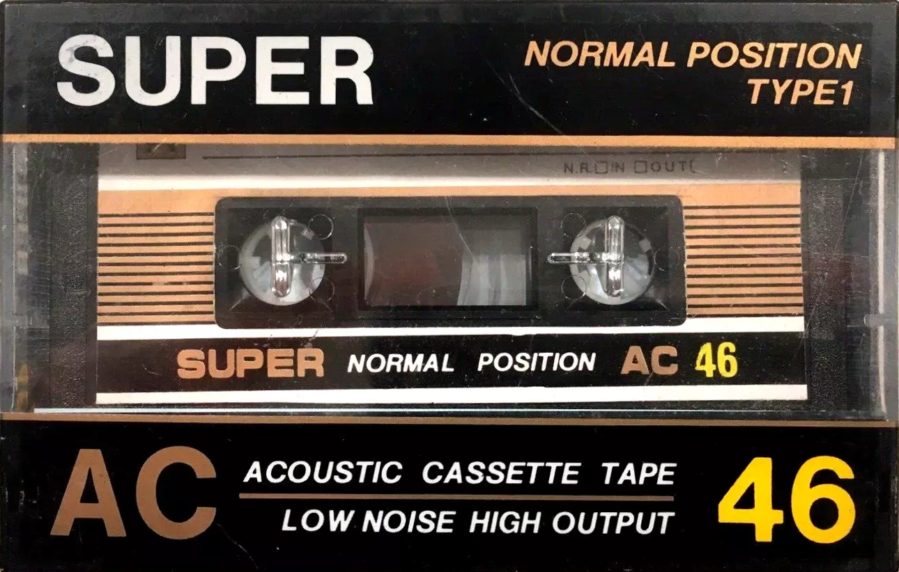 Compact Cassette Super AC 46 Type I Normal Japan