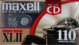 Compact Cassette Maxell XLII 110 Type II Chrome 2000 North America