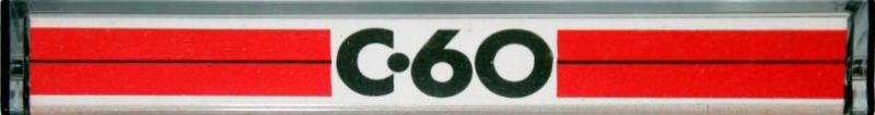 Compact Cassette AS II 60 "SOUND" Type I Normal Japan