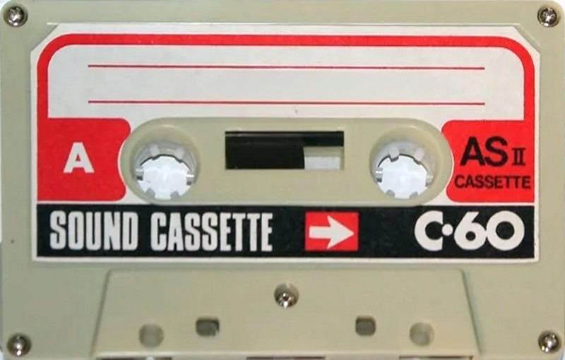 Compact Cassette AS II 60 "SOUND" Type I Normal Japan