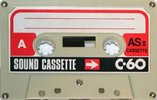 Compact Cassette AS II 60 "SOUND" Type I Normal Japan