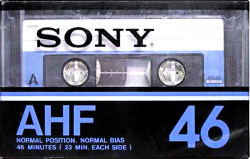 Compact Cassette Sony AHF 46 Type I Normal 1978 Japan