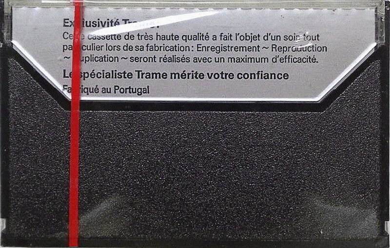 Compact Cassette Trame 60 Type I Normal 1986 France