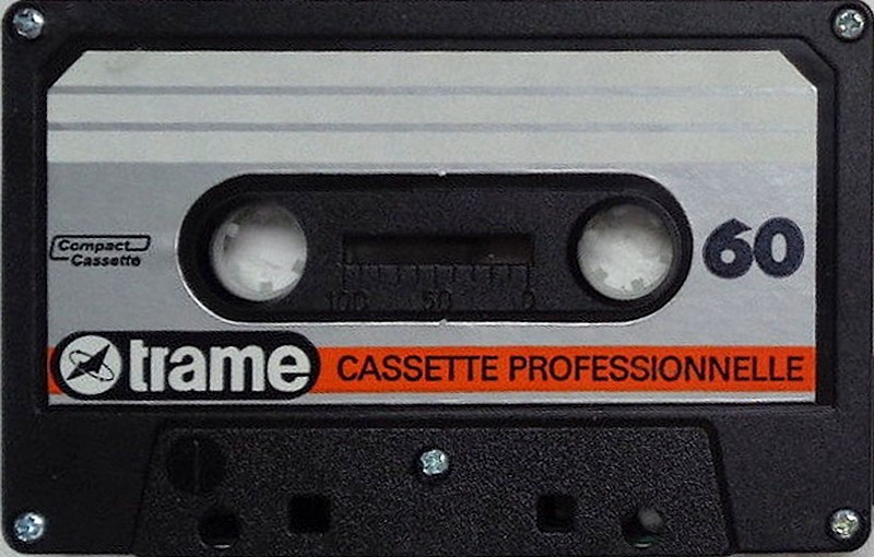 Compact Cassette Trame 60 Type I Normal 1986 France