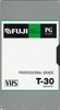 VHS, Video Home System Fuji PG 30 "T-30" Type I Normal Canada, USA