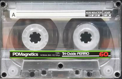 Compact Cassette PDM / PDMagnetics Tri-Oxide Ferro 60 Type I Normal 1983 Europe