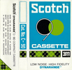 Compact Cassette Scotch Dynarange 90 Type I Normal 1971 Europe
