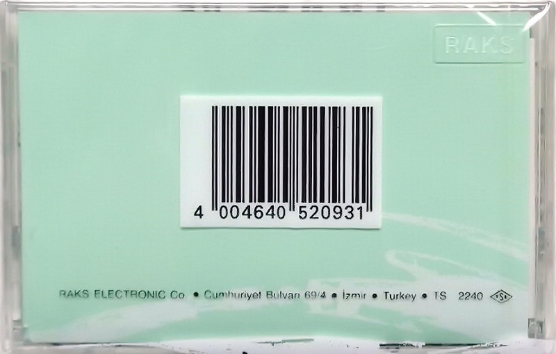 Compact Cassette RAKS Raks `n Roll 60 Type I Normal 1996 Europe