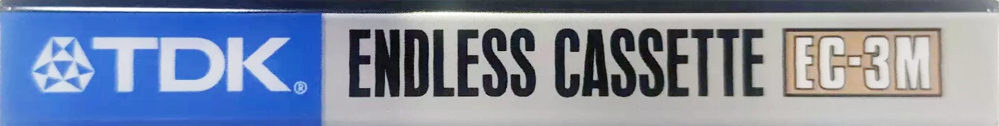 Compact Cassette TDK EC Endless 3 "EC-3MA" Endless Cassette 1993 Japan