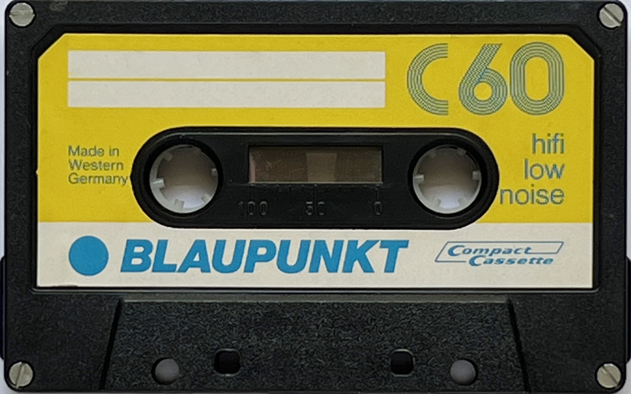 Compact Cassette Blaupunkt 60 Type I Normal 1979 Europe