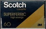 Compact Cassette Scotch Superferric 60 Type I Normal 1982 Europe