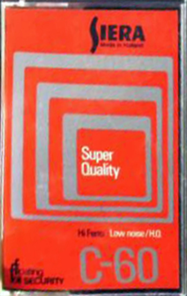 Compact Cassette Siera Super Quality 60 Type I Normal 1975 Europe