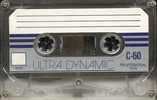 Compact Cassette Ultra Dynamic 60 Type I Normal UK