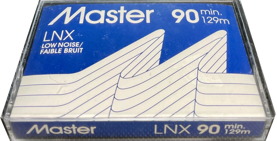Compact Cassette Master LNX 90 Type I Normal 1989 Canada