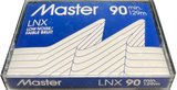 Compact Cassette Master LNX 90 Type I Normal 1989 Canada