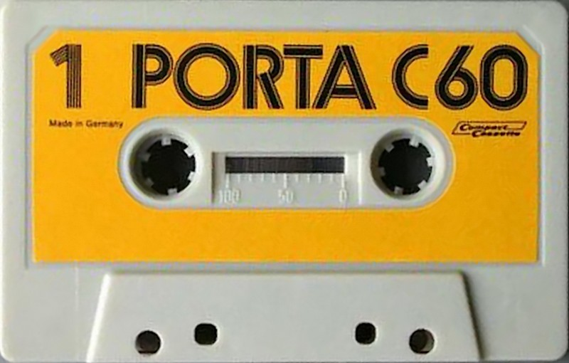 Compact Cassette Porta 90 Type I Normal 1977 Germany